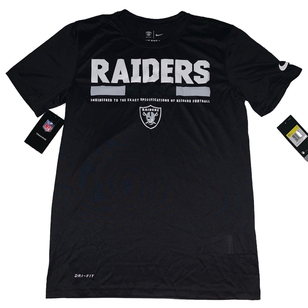 NWT Oakland Raiders Nike Dri Fit Tee